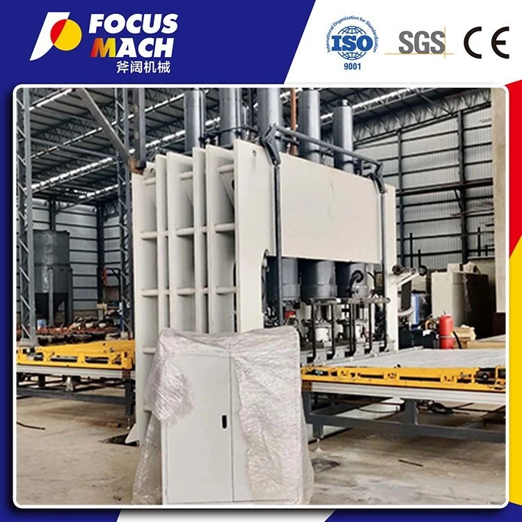 Automatic MDF Board/Chipboard Short Cycle Melamine Laminating Hot Press Machine/ Wood Press Machine Veneer Hot Press
