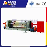 Træbearbejdningsmaskiner Højpræcisionskrydsfiner halvrund roterende finerskrælleskæremaskine